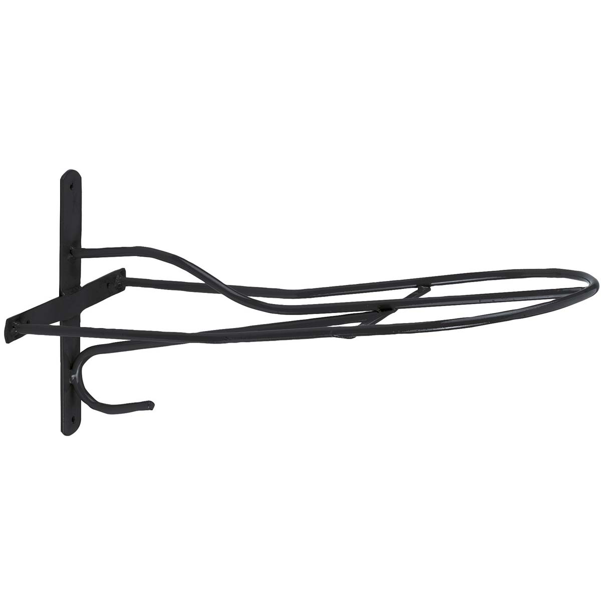 Saddle rack black, 54 cm