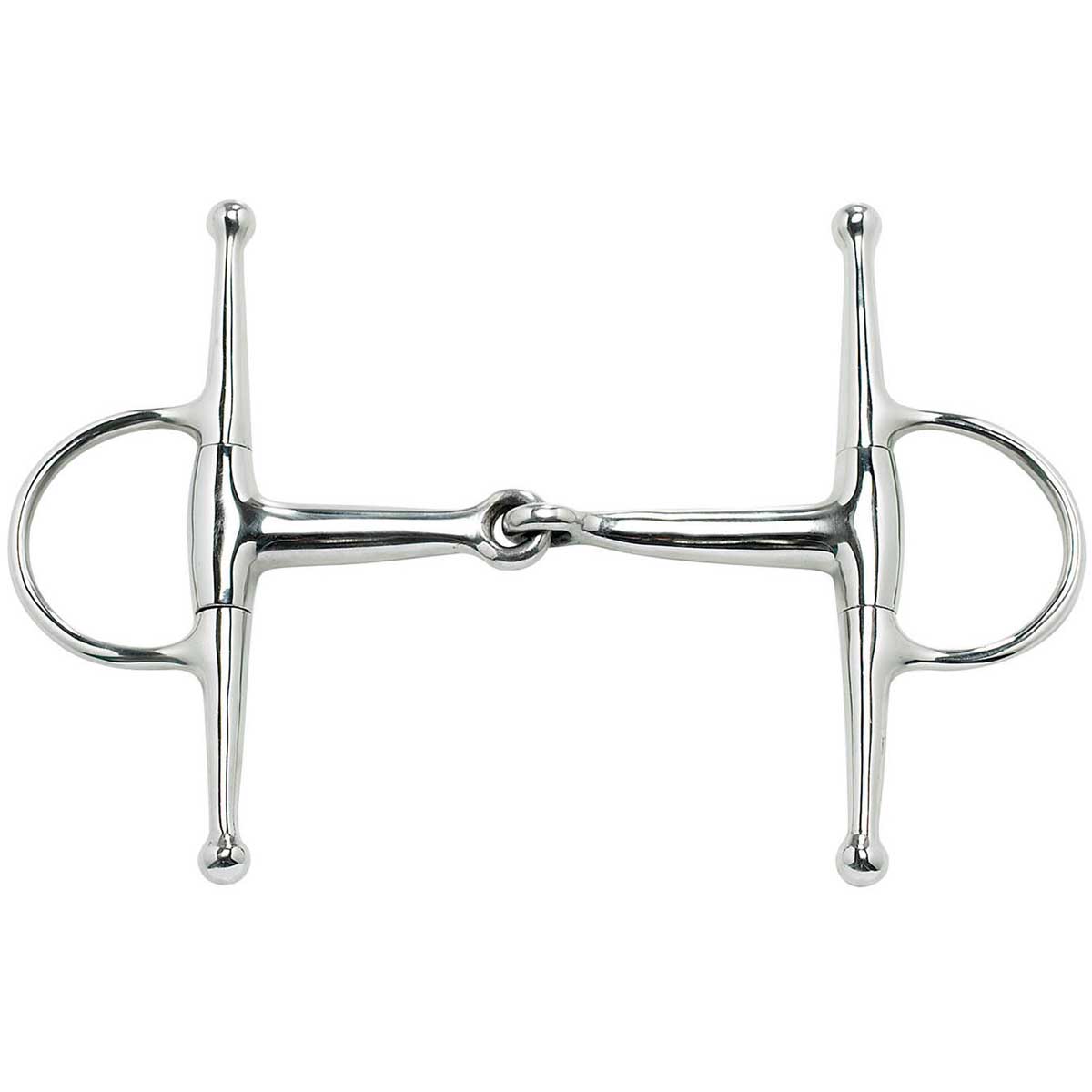 BUSSE Full-Cheek Snaffle STAINLESS STEEL 13,5 cm / 18 mm