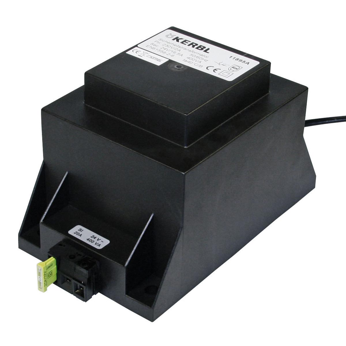 Transformer for trough heating