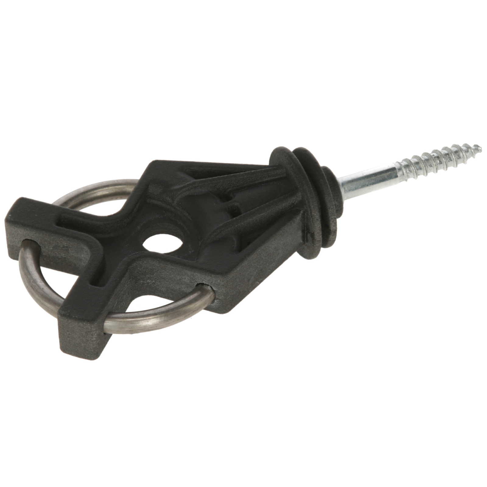 10x Gate handle insulator X³ galvanised, black