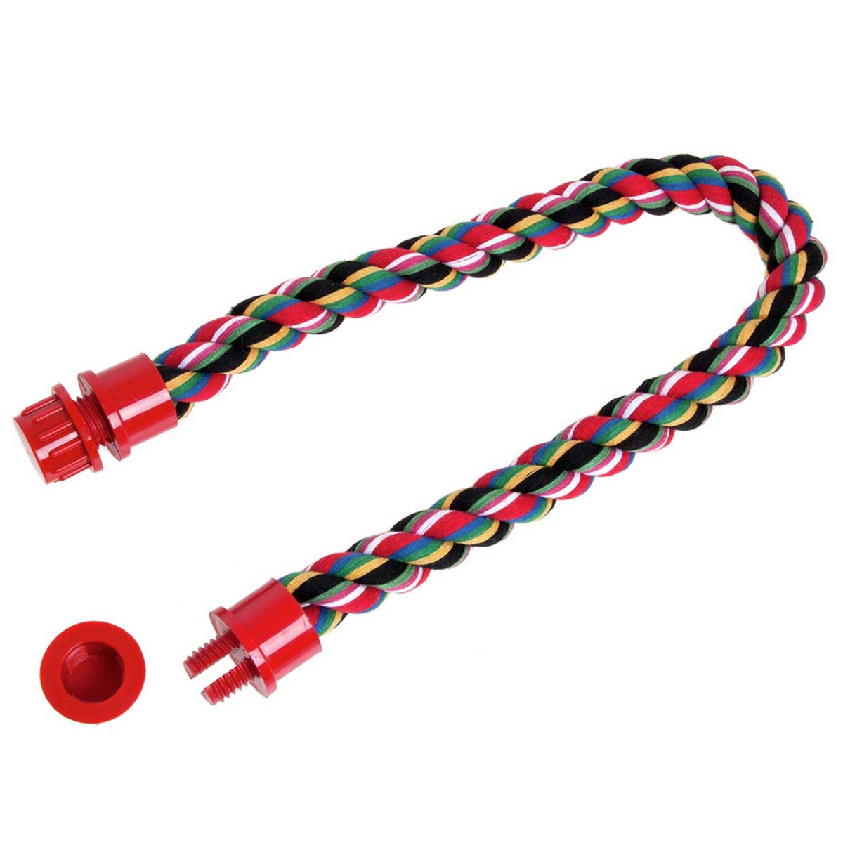 Karlie bird bar cotton twister perch 30 cm, 12mm Diameter