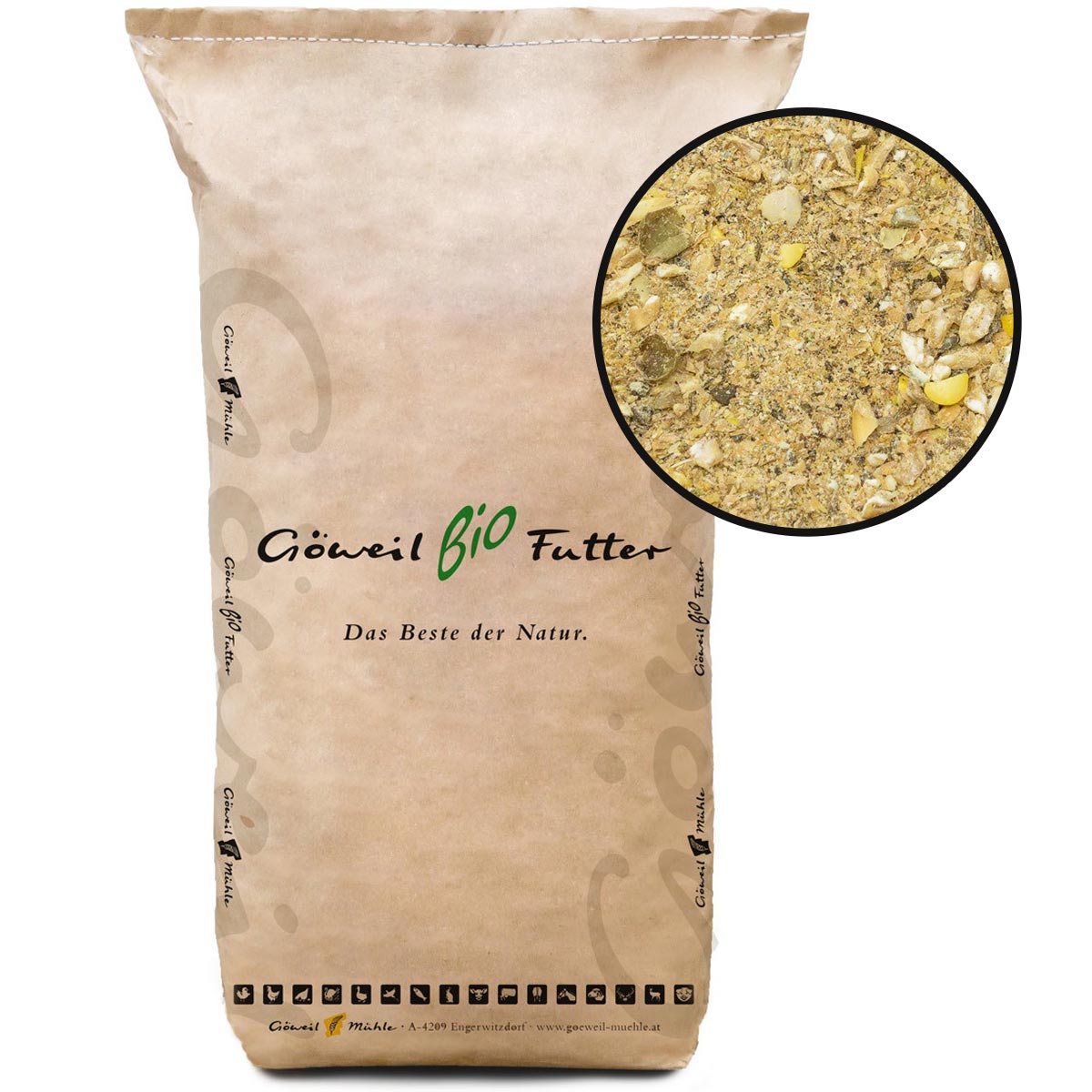 Göweil Organic Pig Feed Mini-Pig Feed mealy 30 kg