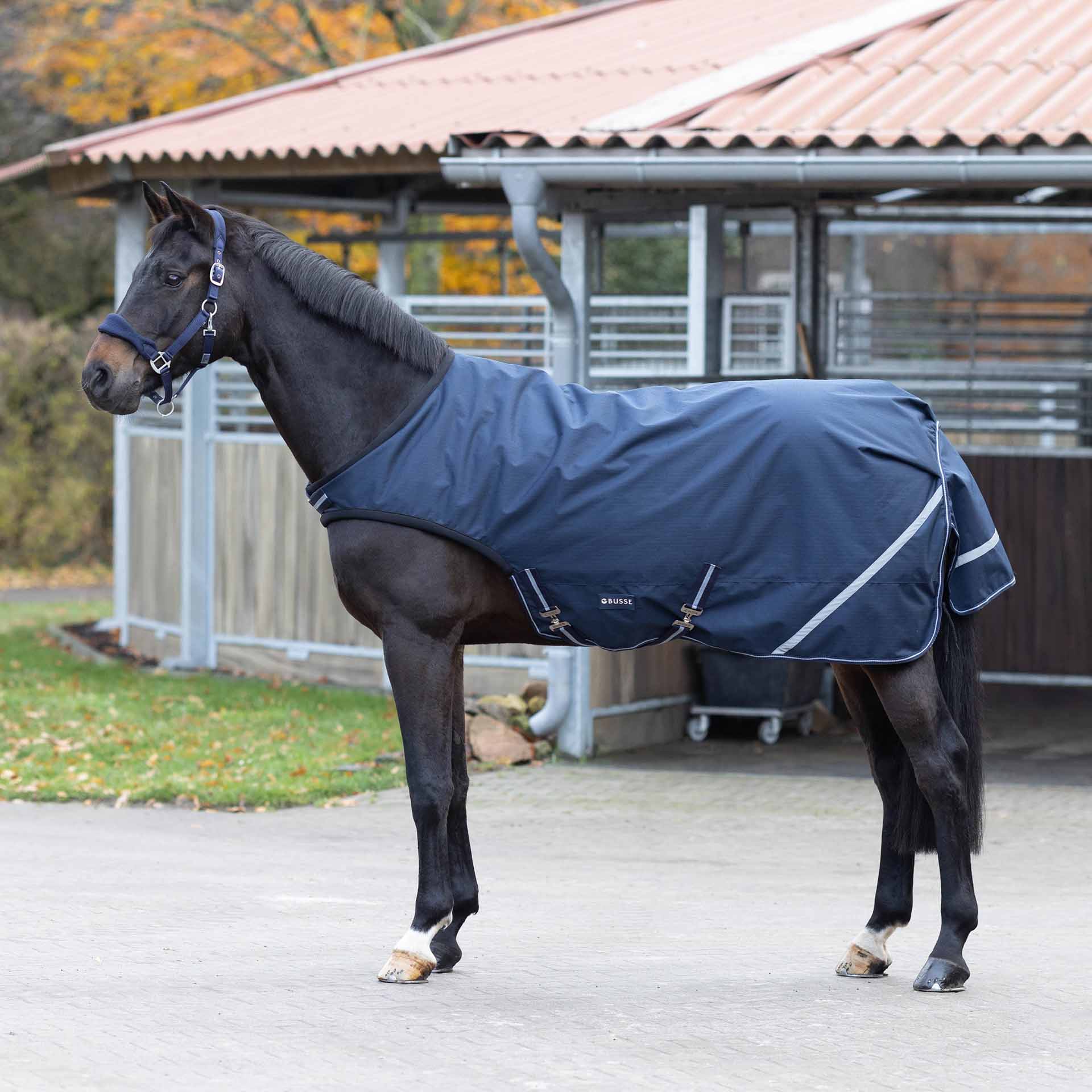 BUSSE Walker Rug RAIN COMFORT 50 125 navy