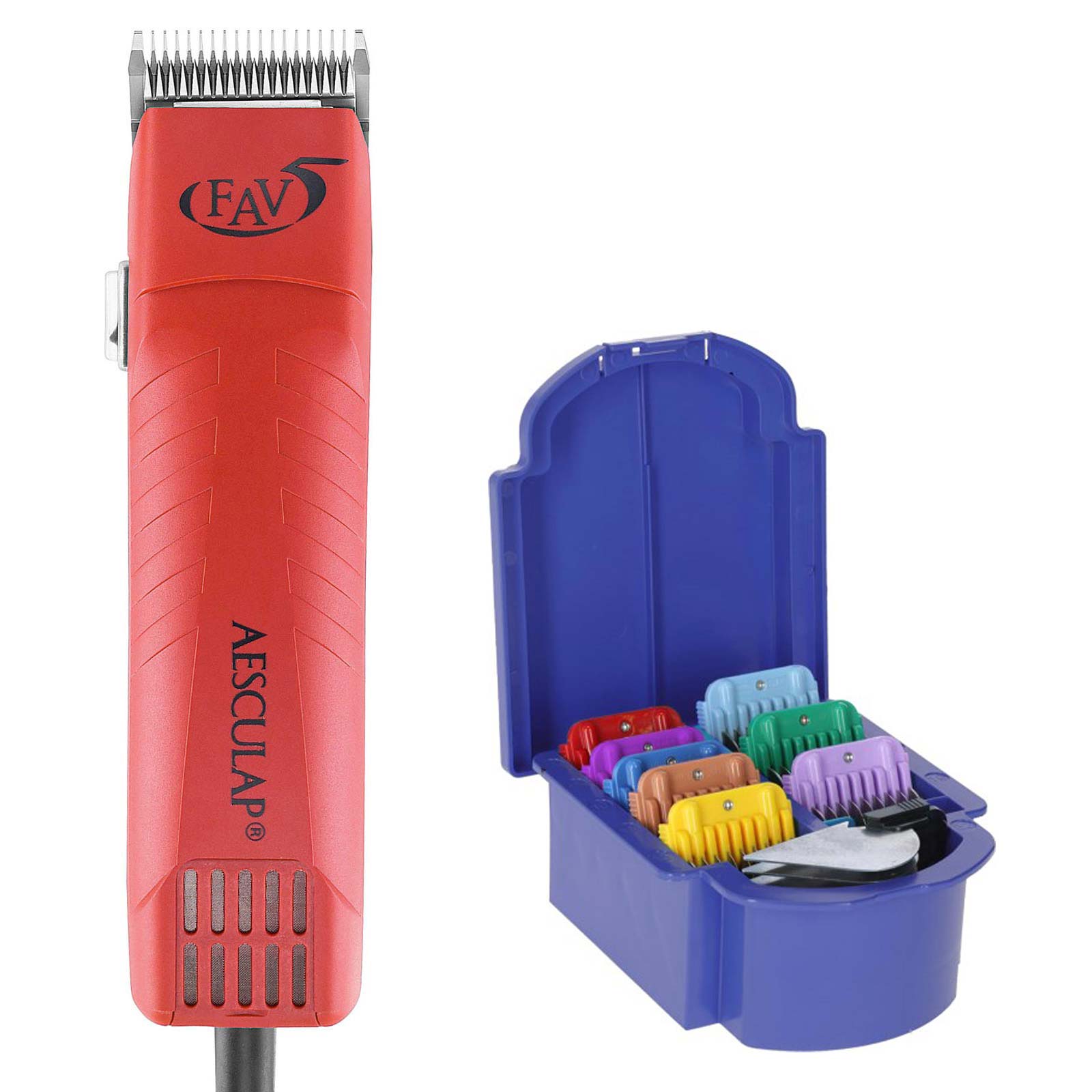 Aesculap FAV5 Clipper with attachment comb set