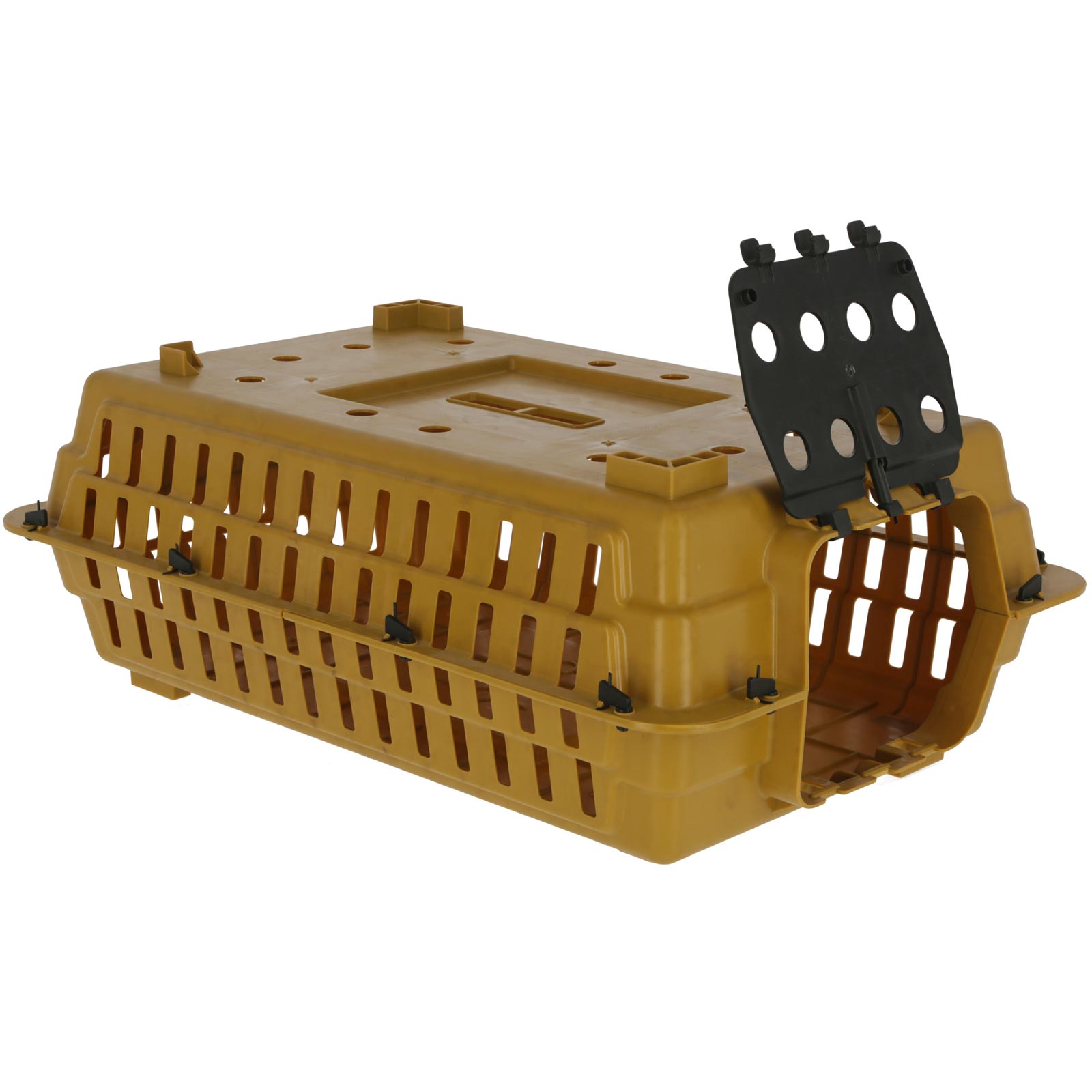 Poultry transport box brown