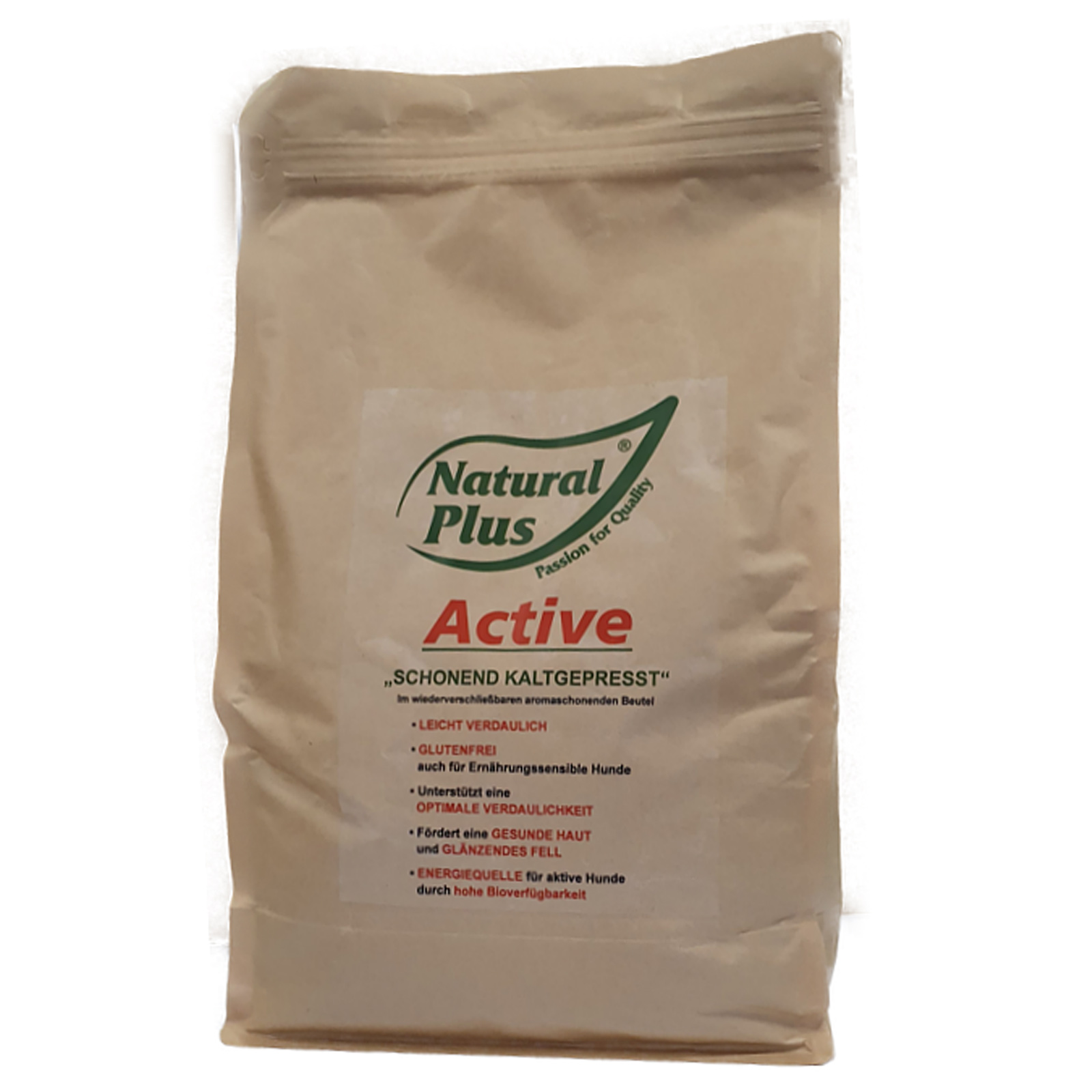 Natural Plus Active, cold pressed