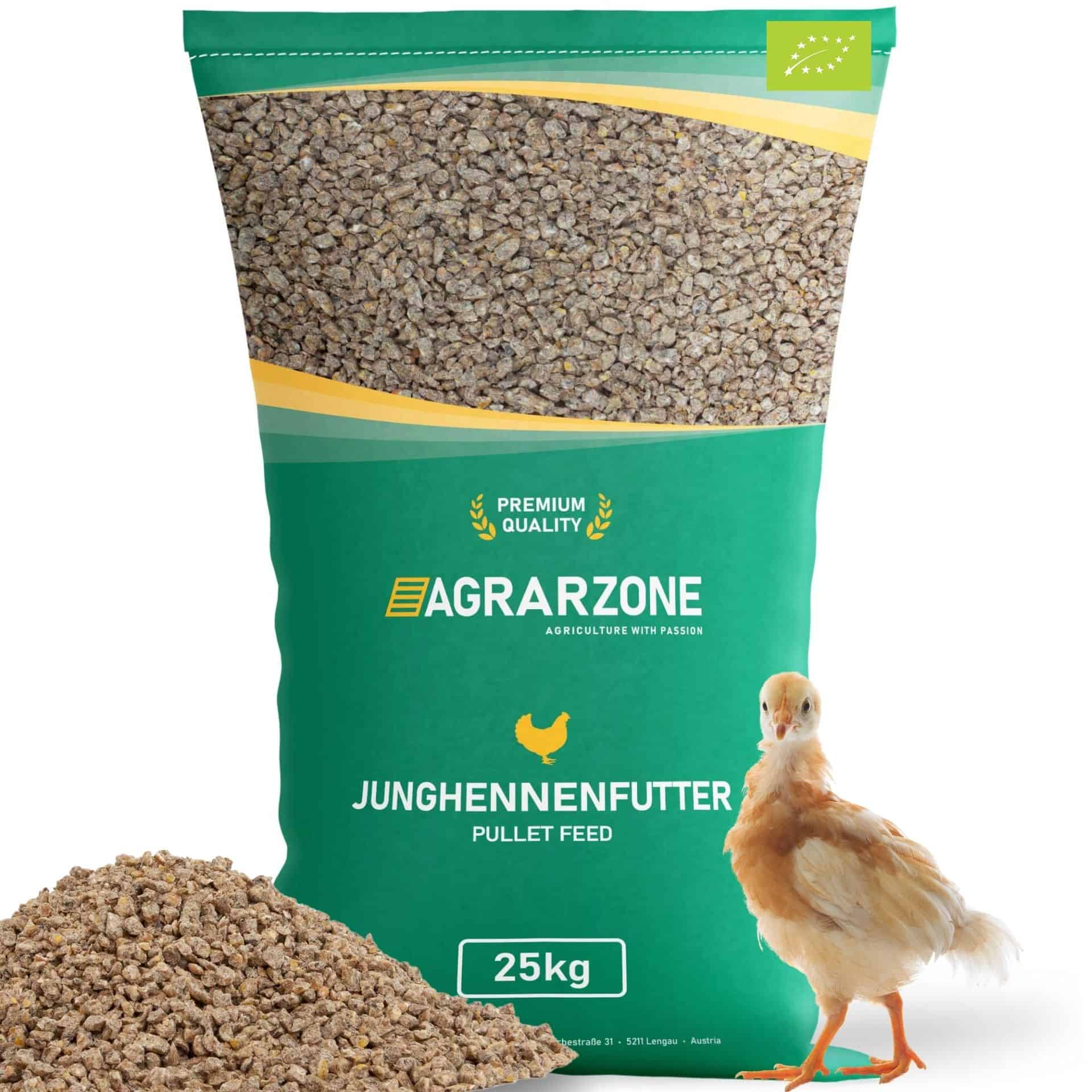Agrarzone Organic Pullet Feed 25 kg