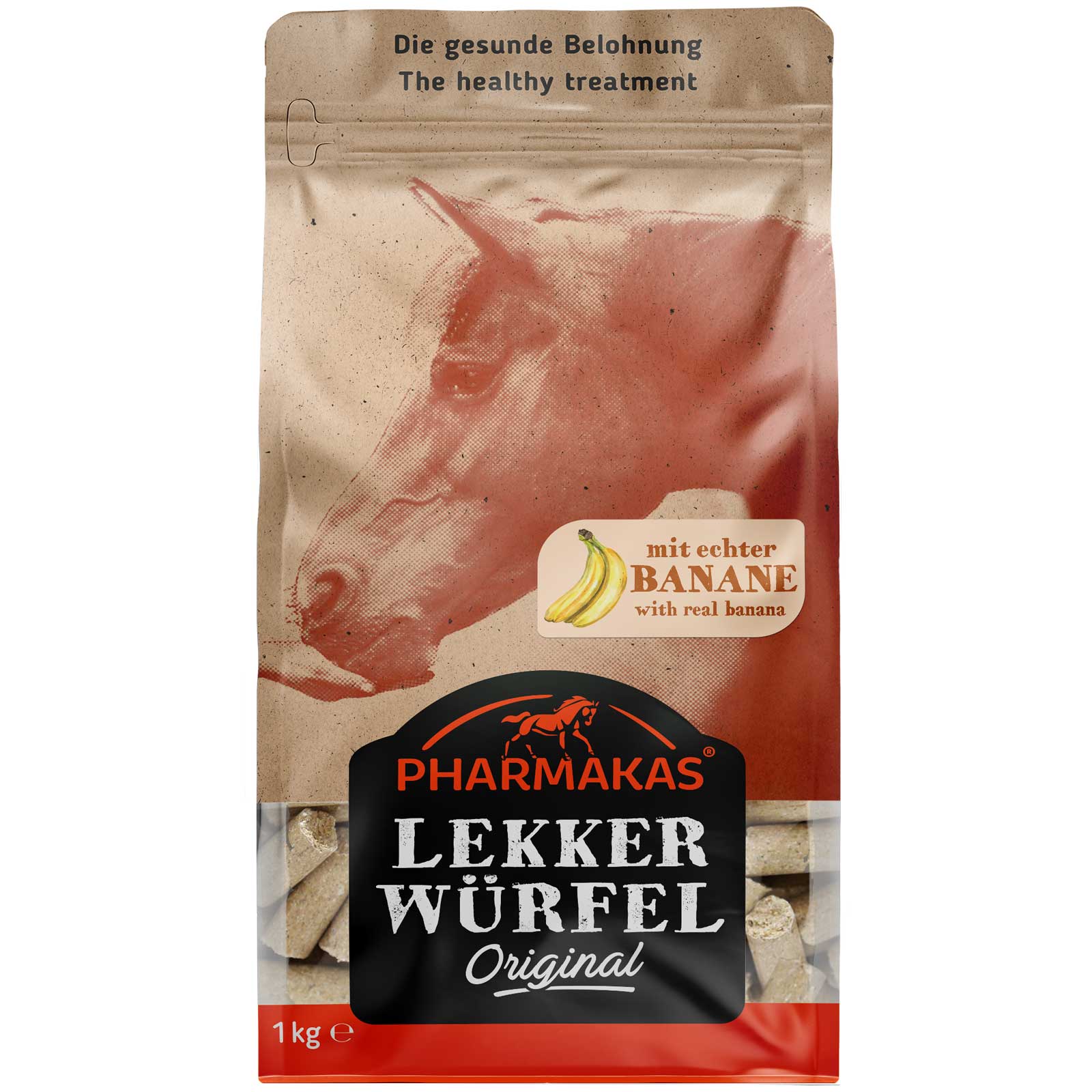 Pharmakas LEKKERWÜRFEL Banana 1 kg