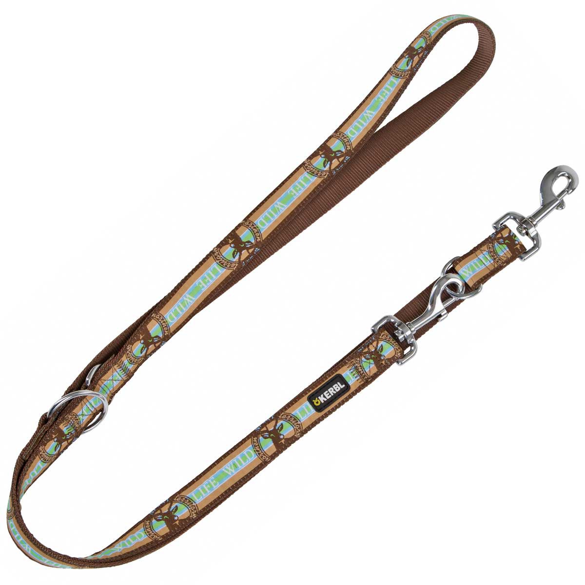Lead Wild Life brown, 200cm/25mm