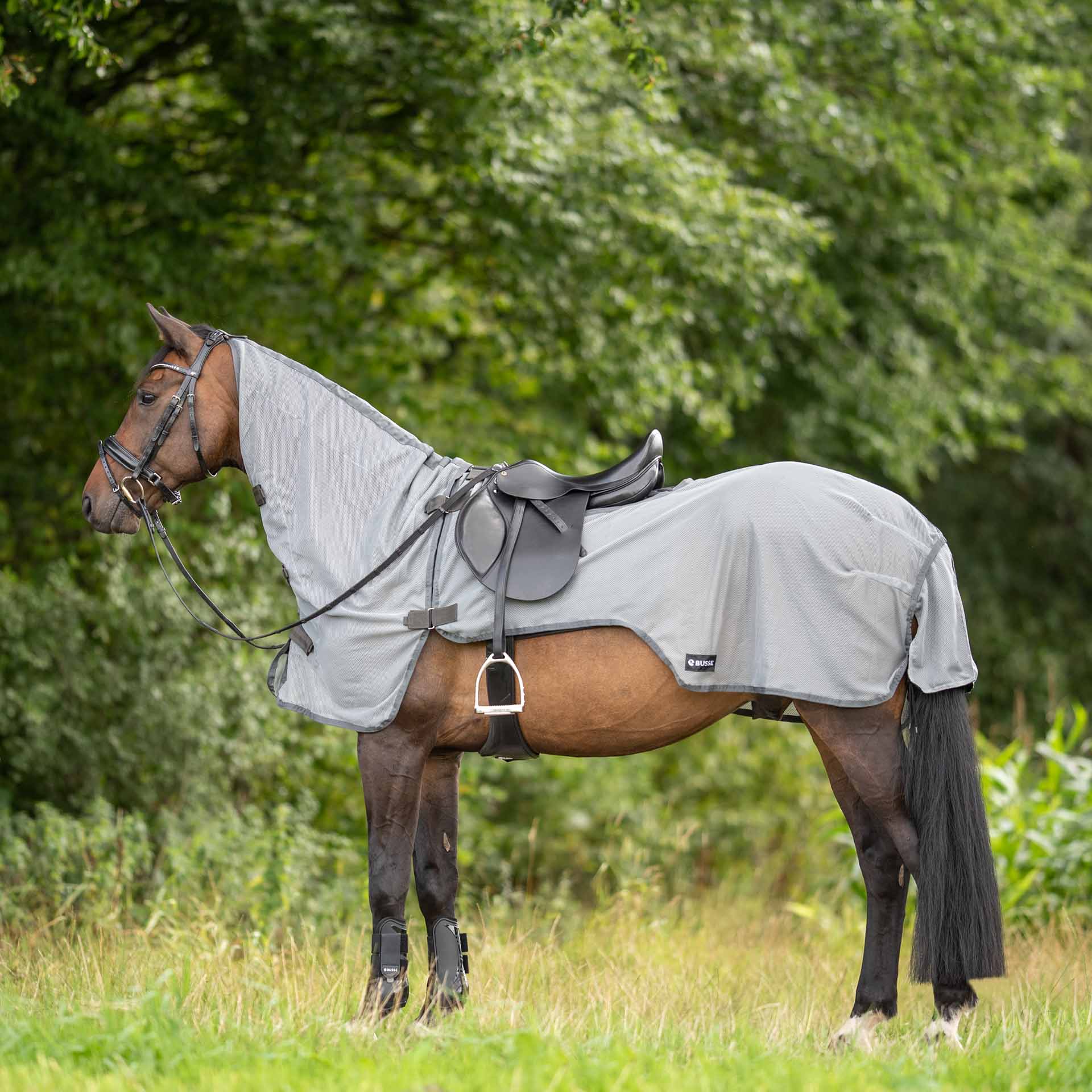 BUSSE Exercise Fly Sheet FLEXI FLY III 115 gray