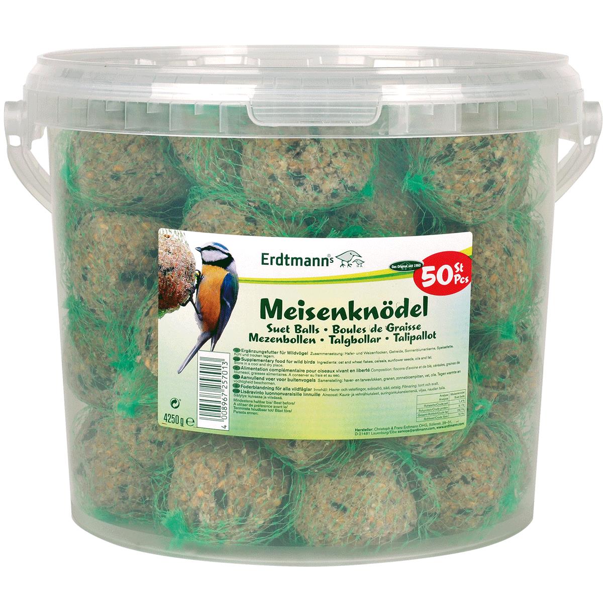 Erdtmanns Bird fat balls 50 Stk.