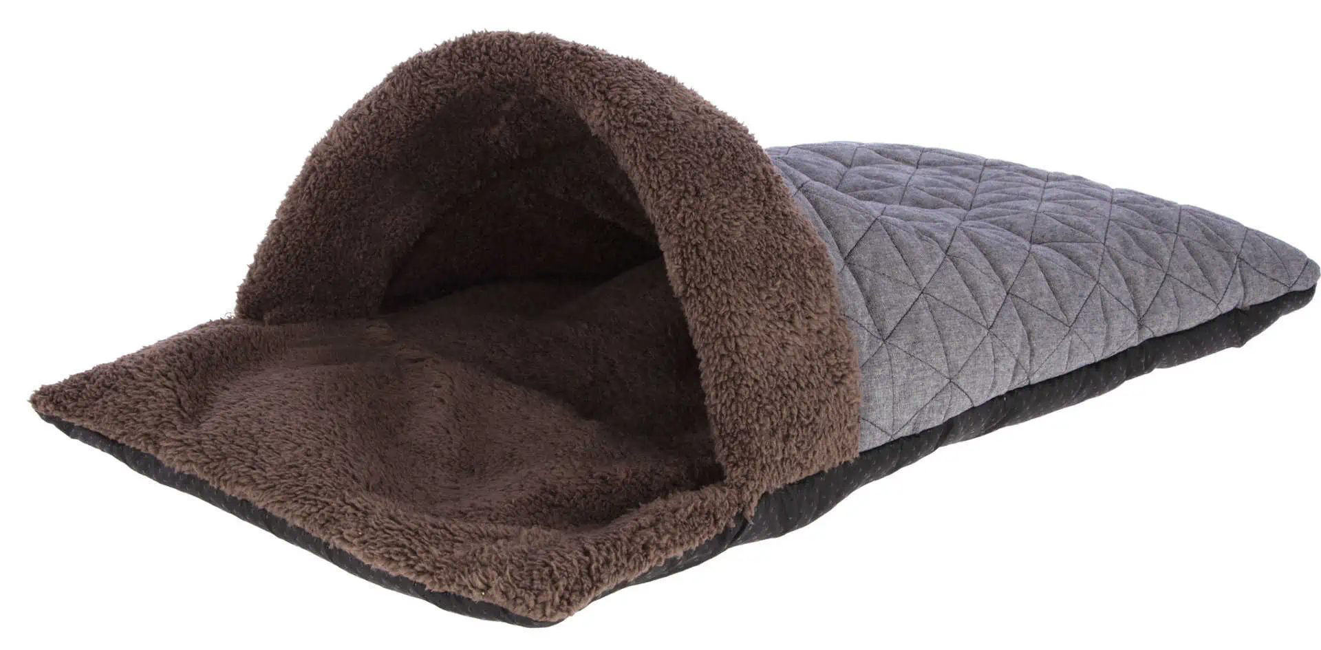 Cosy Bag Thea 40x70x12cm,brown/blue